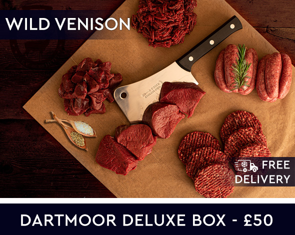 Wild Dartmoor Venison UK Free Delivery